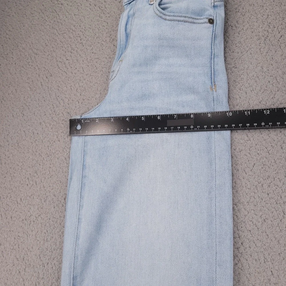 HIDDEN x Altar'd State Jeans Size 24 Wide Leg Light Wash Stretch Denim